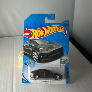2020 Hot Wheels HW Factory Fresh #1/5 Tesla Model 3 Grey